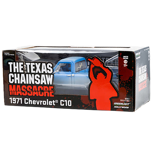 1:24 THE TEXAS CHAINSAW MASSACRE 1971 CHEVROLET C-10 WEATHERED [Devil's Sacrifice] Mini Car