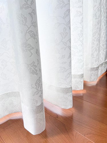 Energy-saving lace curtains that are comfortable all year round