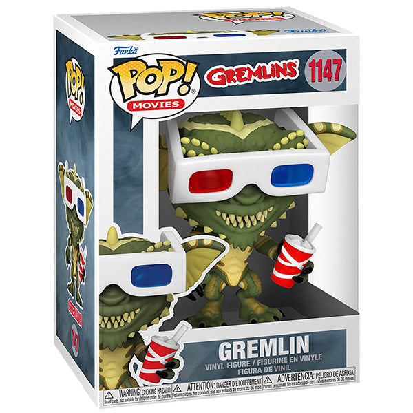 POP! ICONS VINYL FIGURE  GREMLINS STRIPE with 3-D GLASSES 【FUNKO】