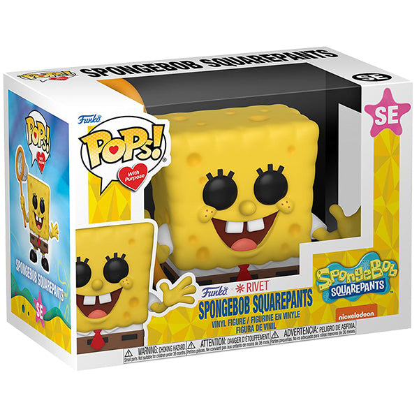 POPs! ICONS VINYL FIGURE SPONGEBOB SQUAREPANTS PWP YOUTHTRUST [FUNKO]