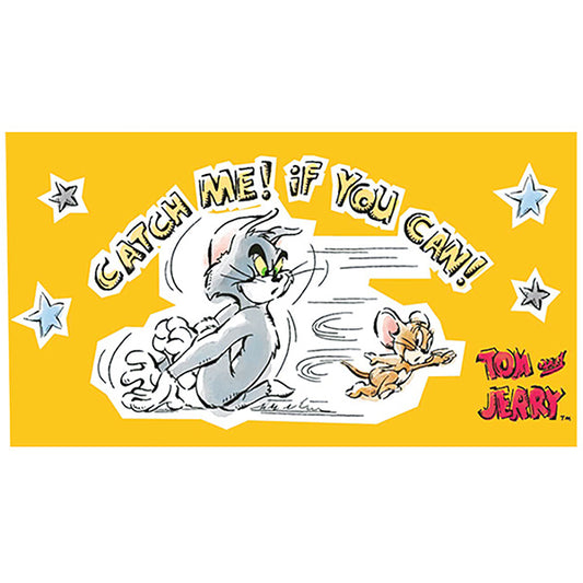 Tom &amp; Jerry Beach Towel CATCH ME! iF You CAN!