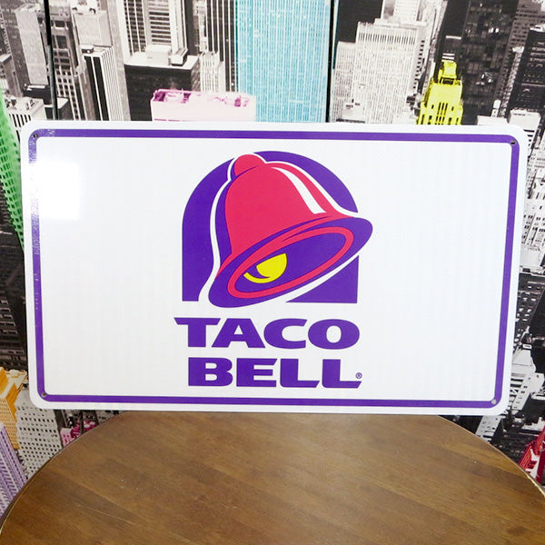 USA fast food shop traffic sign [TACO BELL]