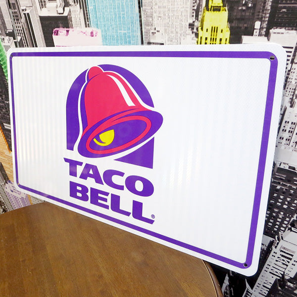 USA fast food shop traffic sign [TACO BELL]