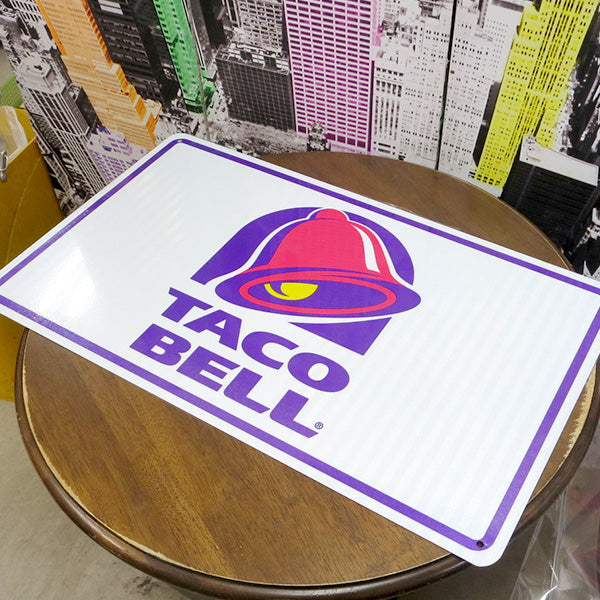 USA fast food shop traffic sign [TACO BELL]