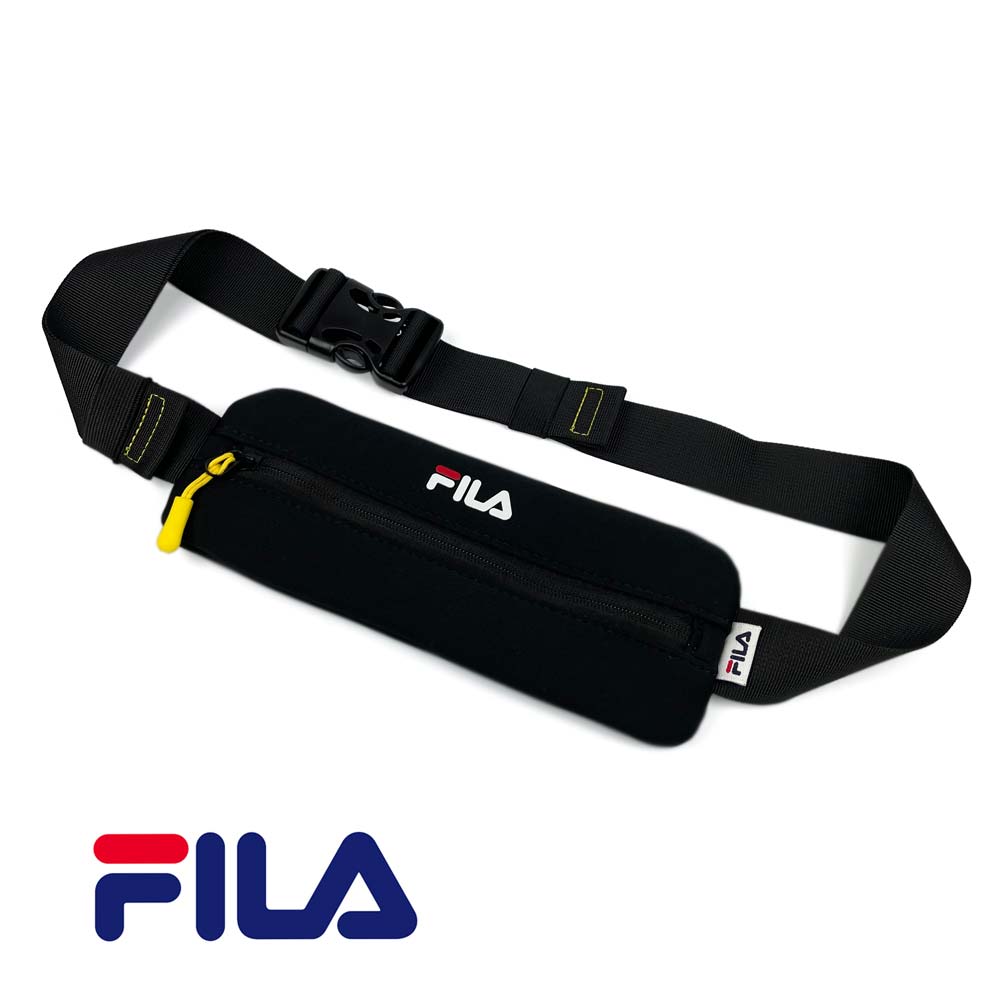 全5色 FILA（フィラ） スリムデザインスポーツ ウエストバッグ ポーチ
