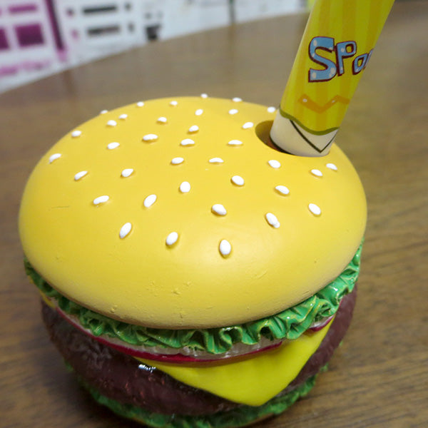 hamburger pen holder