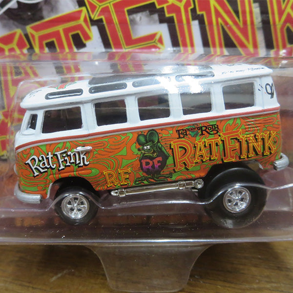 1:64 Rat Fink 1965 VW Samba Bus Zinger - SUPERCON Exclusive - 【ラットフィンク】ミニカー