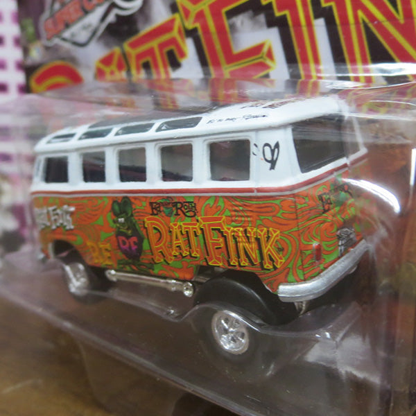 1:64 Rat Fink 1965 VW Samba Bus Zinger - SUPERCON Exclusive - 【ラットフィンク】ミニカー