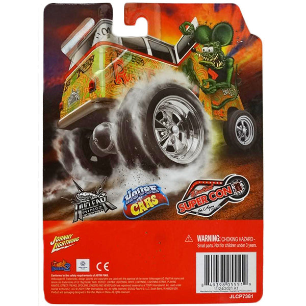 1:64 Rat Fink 1965 VW Samba Bus Zinger - SUPERCON Exclusive - 【ラットフィンク】ミニカー