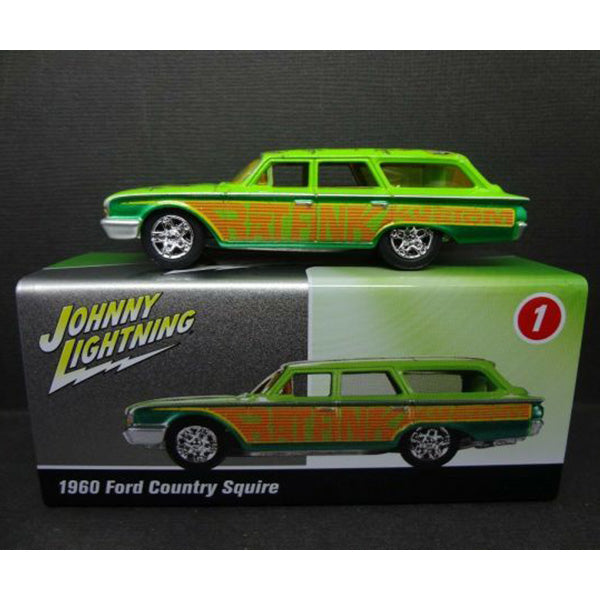 1:64 Rat Fink 1960 Ford Country Squire  Green / Orange 【ラットフィンク】ミニカー