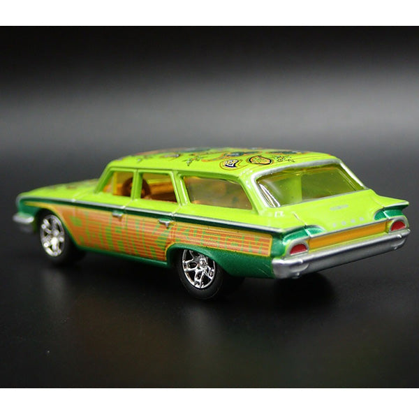 1:64 Rat Fink 1960 Ford Country Squire  Green / Orange 【ラットフィンク】ミニカー