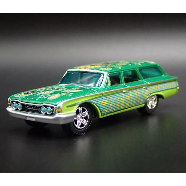 1:64 Rat Fink 1960 Ford Country Squire  Green / Teal 【ラットフィンク】ミニカー