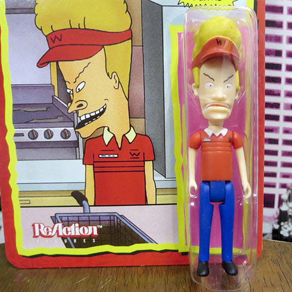 SUPER 7 REACTION FIGURE  BEAVIS AND BUTT-HEAD  【ビーバス＆バットヘッド】