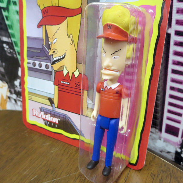 SUPER 7 REACTION FIGURE  BEAVIS AND BUTT-HEAD  【ビーバス＆バットヘッド】