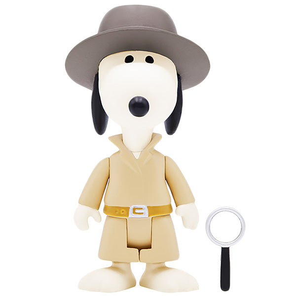 SUPER 7 REACTION FIGURE PEANUTS SECRET AGENT SNOOPY [Snoopy]