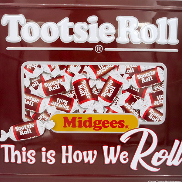 エンボス メタルサイン TOOTSIE ROLL This is How Roll【トッツィロール ブリキ看板】