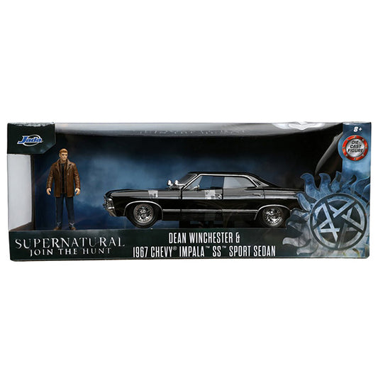1:24 SUPERNATURAL 1967 CHEVY IMPALA SS w/DEAN WINCHESTER [Supernatural] Mini Car