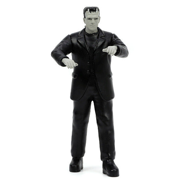 1:24 UNIVERSAL MONSTERS 1957 CHEVY SUBUBAN w/FRANKENSTEIN [Frankenstein] Mini car