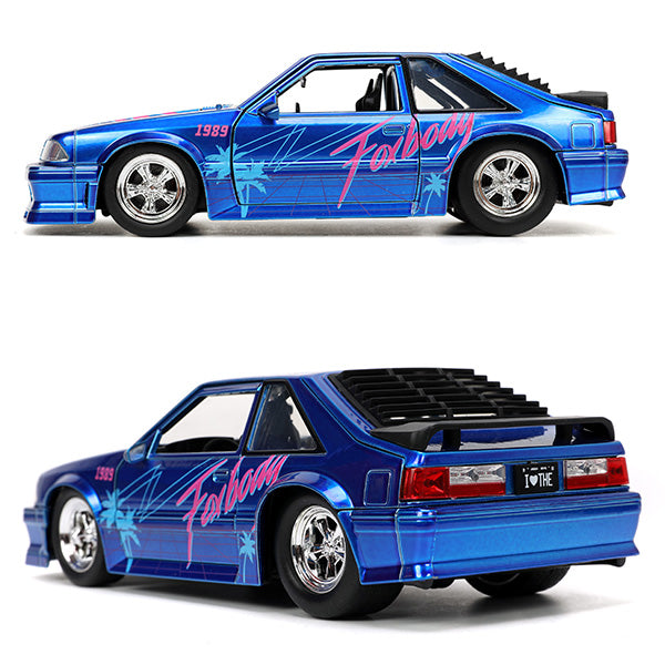 JADA TOYS 1:24 I LOVE THE 1980&#039;s  1989 FORD MUSTANG GT ミニカー