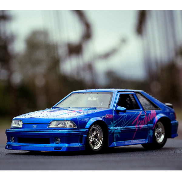 JADA TOYS 1:24 I LOVE THE 1980&#039;s  1989 FORD MUSTANG GT ミニカー