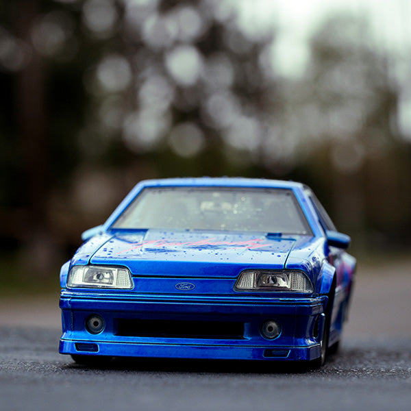 JADA TOYS 1:24 I LOVE THE 1980&#039;s  1989 FORD MUSTANG GT ミニカー