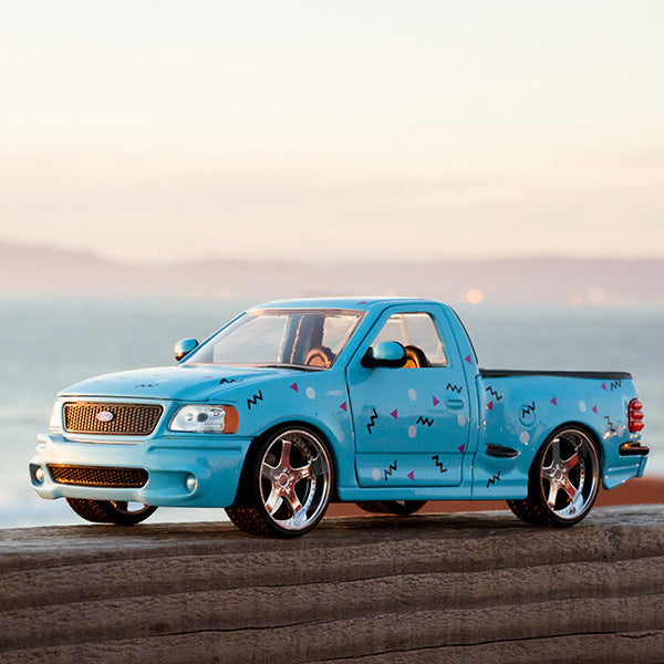 JADA TOYS 1:24 I LOVE THE 1990&#039;s  1999 FORD F-150 SVT LIGHTNING ミニカー