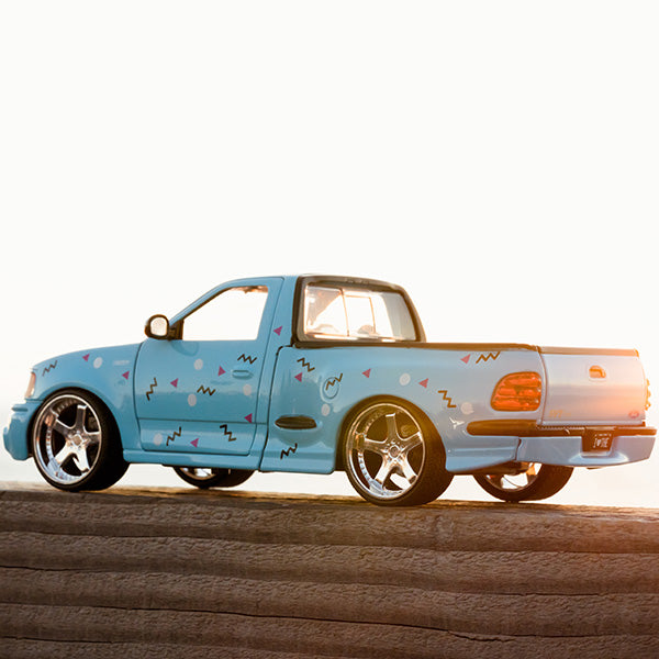 JADA TOYS 1:24 I LOVE THE 1990&#039;s  1999 FORD F-150 SVT LIGHTNING ミニカー