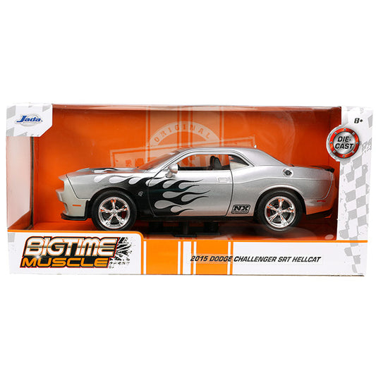 JADATOYS 1:24 BTM  2015 DODGE CHALLENGER SRT HELLCAT  ミニカー