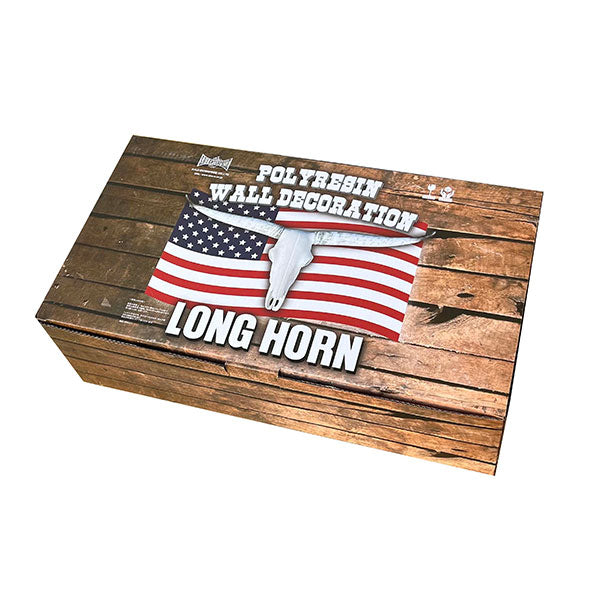 アメリカン ポリレジン ウォールデコ LONG HORN