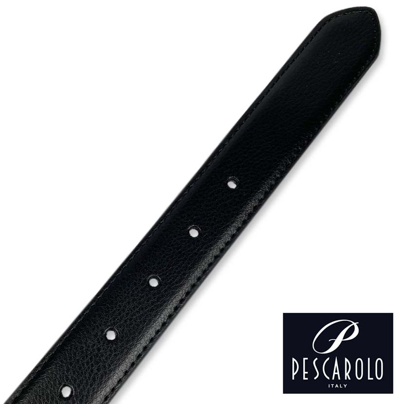 PESCAROLO Real leather pin belt long size