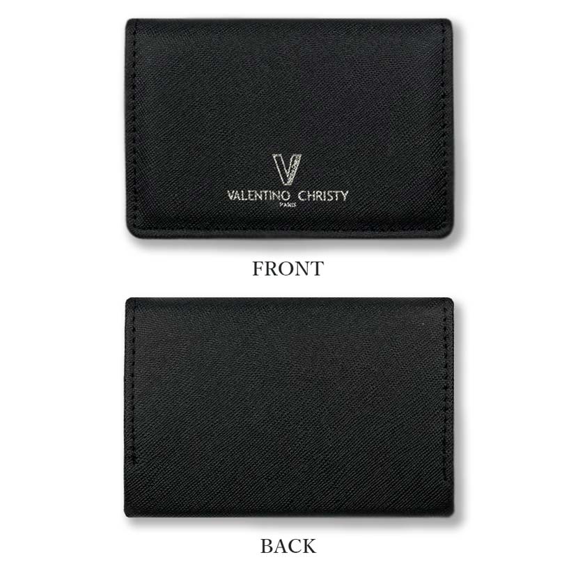 VALENTINO CHRISTY PU leather business card holder card case