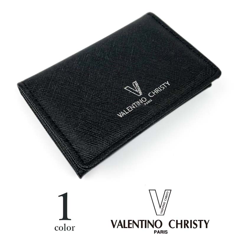 VALENTINO CHRISTY PU leather business card holder card case