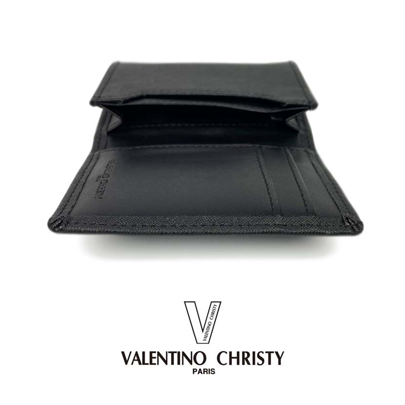 VALENTINO CHRISTY PU leather business card holder card case