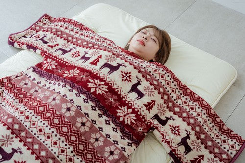 nordic pattern kaimaki blanket futon