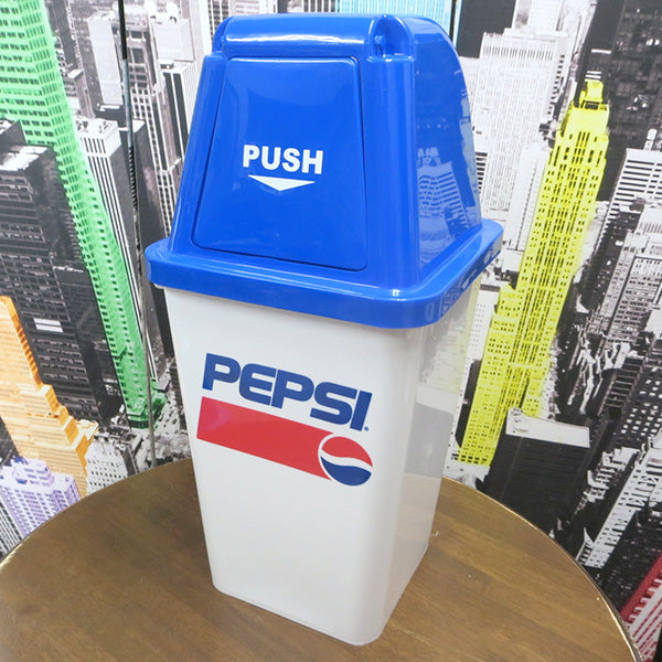 20L アメリカン ダストビン PEPSI　【ゴミ箱 / ダストボックス】