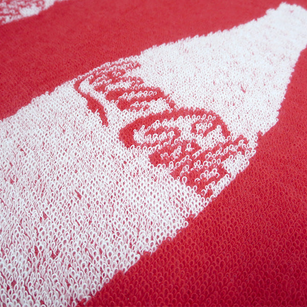 coca cola towel bottle