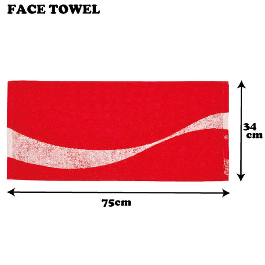 コカコーラ タオル リボン