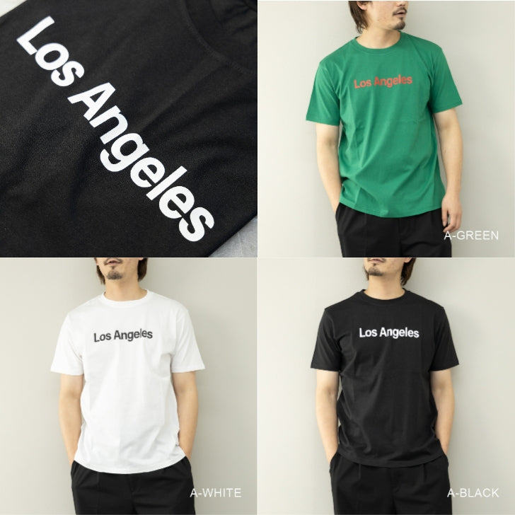 Tシャツ メンズ 半袖 ロゴプリント スリム 半袖Tシャツ プリントTシャツ カットソー トップス ユニセックス