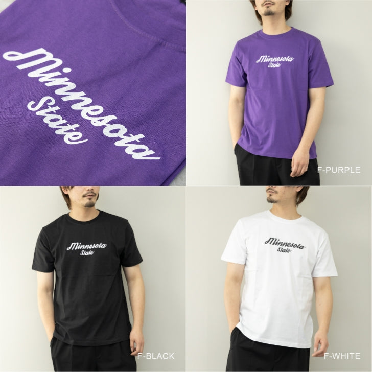 Tシャツ メンズ 半袖 ロゴプリント スリム 半袖Tシャツ プリントTシャツ カットソー トップス ユニセックス