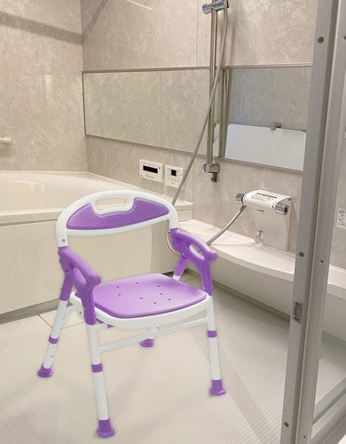 Folding shower chair "Rakuyu"