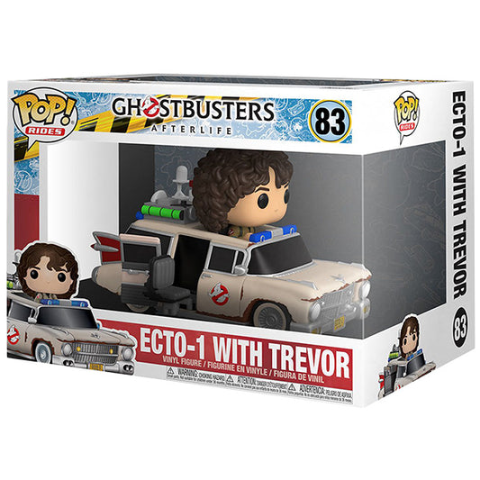 POP! RIDES ICONS VINYLE VEHICLE GHOSTBUSTERS ECTO-1 WITH TREVOR 【FUNKO】