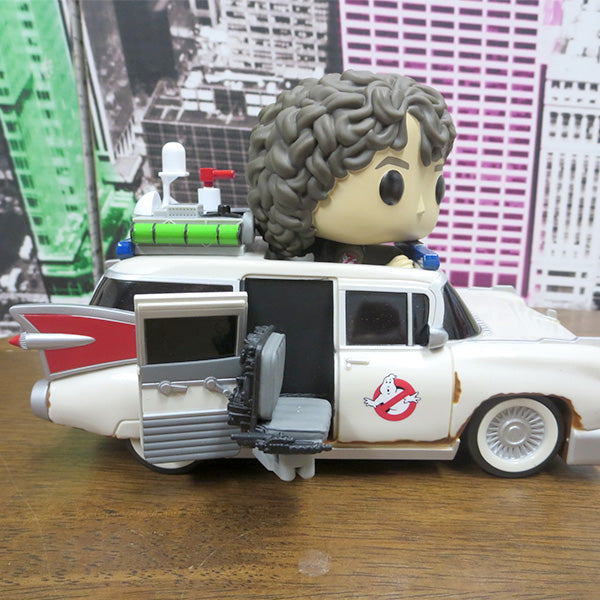 POP! RIDES ICONS VINYLE VEHICLE GHOSTBUSTERS ECTO-1 WITH TREVOR 【FUNKO】