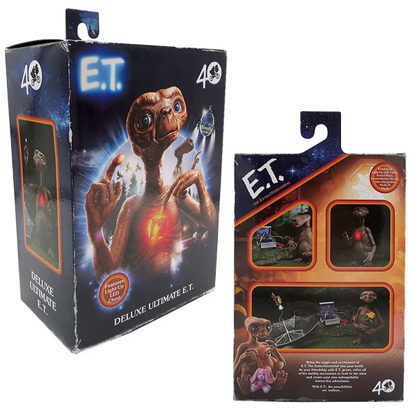 ET 7" Action Figure Deluxe ET with LED Chest [NECA]