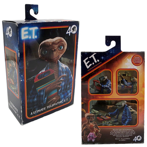 E.T.  7&quot;アクションフィギュア テレパシー E.T. 【NECA】