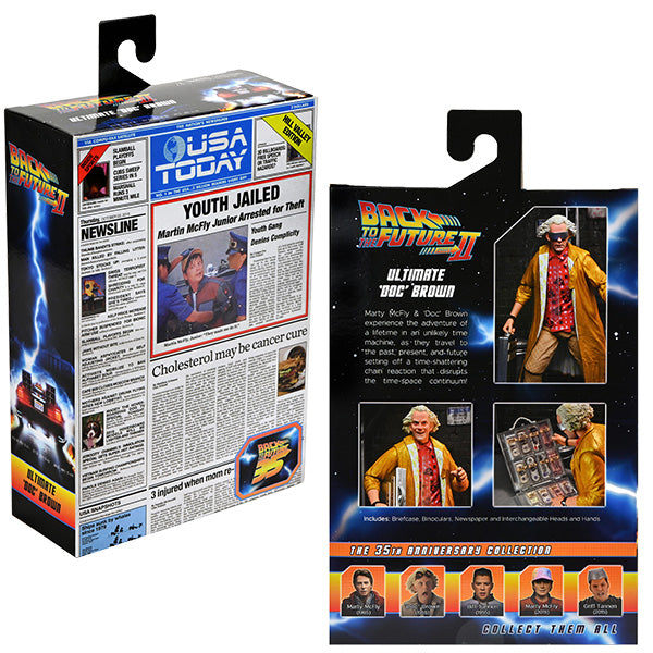 Back to the Future 2 7" Action Figure Doc Brown (2015) [NECA]