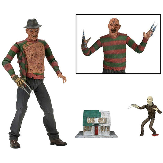A Nightmare on Elm Street 3 House of Tragedy 7" Action Figure Freddy Krueger (Part 3) [NECA]