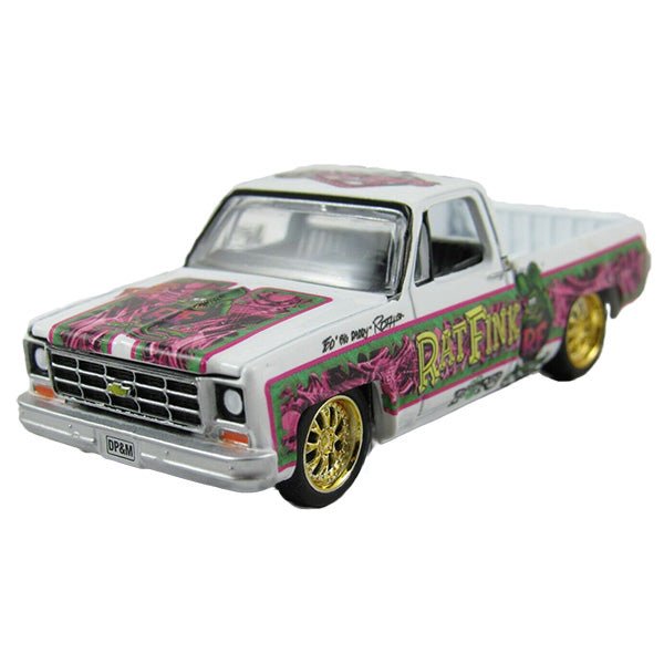 1:64 RAT FINK 1979 Chevy Silverrado C10 【ラットフィンク】ミニカー