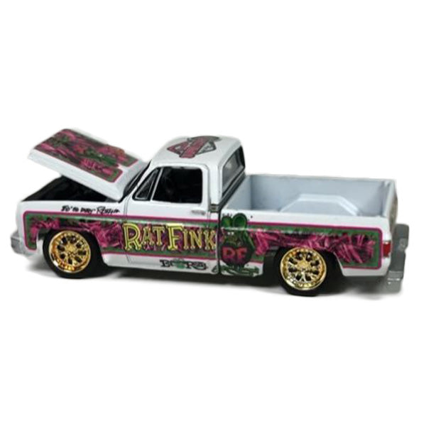 1:64 RAT FINK 1979 Chevy Silverrado C10 【ラットフィンク】ミニカー