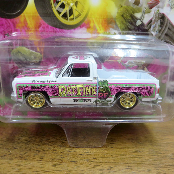 1:64 RAT FINK 1979 Chevy Silverrado C10 【ラットフィンク】ミニカー