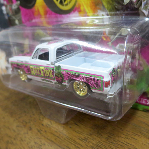 1:64 RAT FINK 1979 Chevy Silverrado C10 【ラットフィンク】ミニカー